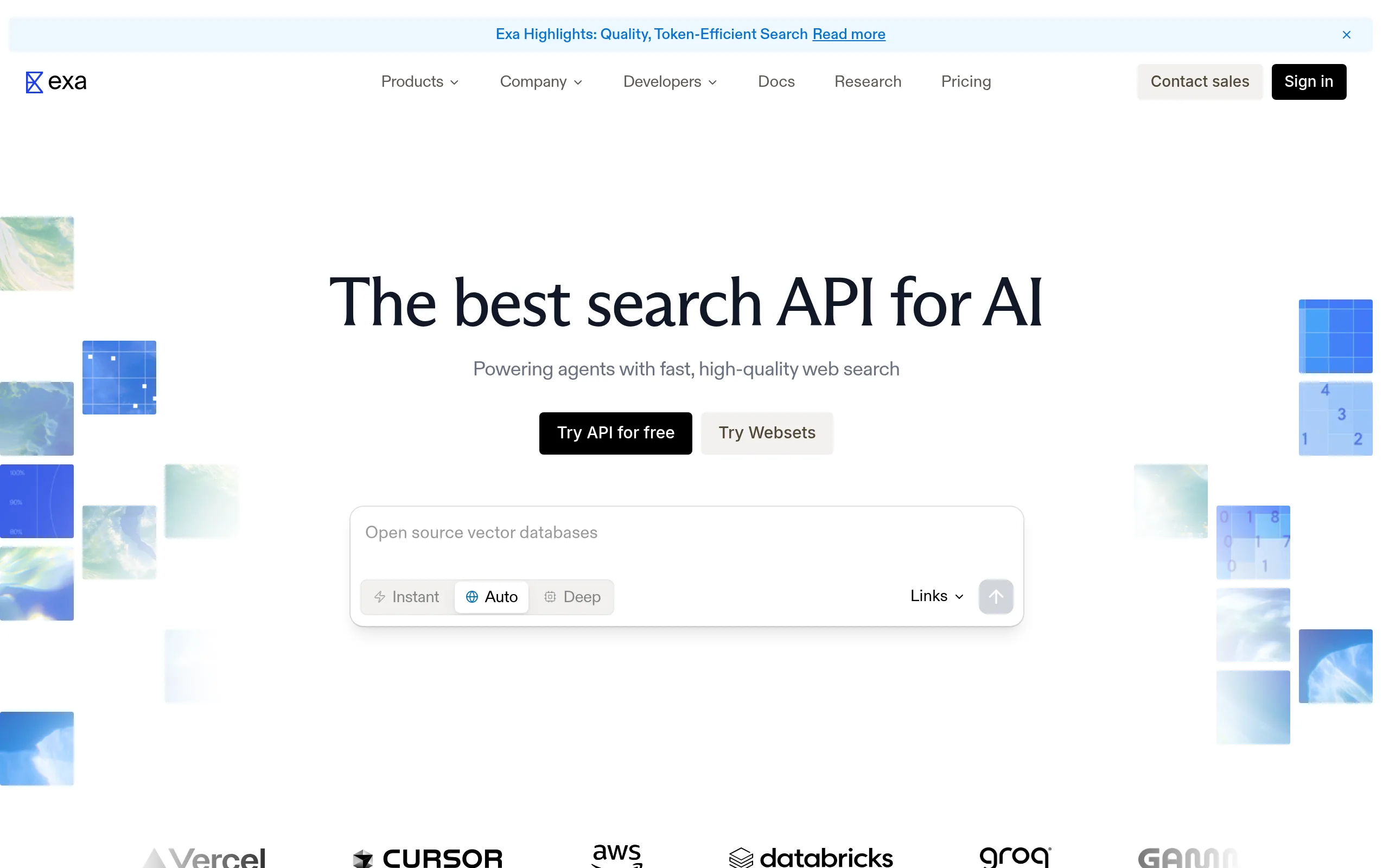 Exa AI: нейронный поиск API для AI-агентов и разработчиков