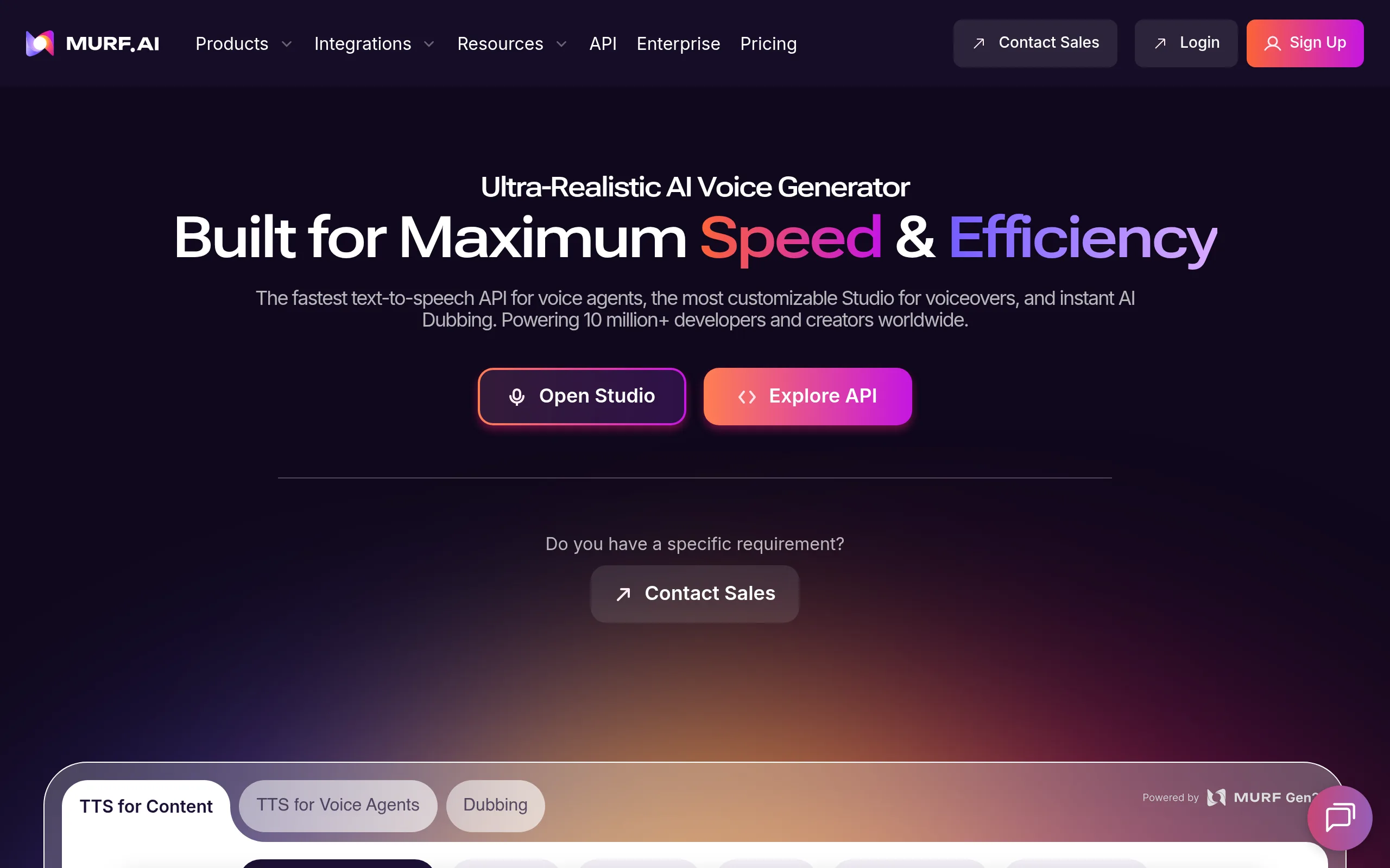 Murf AI: AI Voice Generator and Text-to-Speech Studio