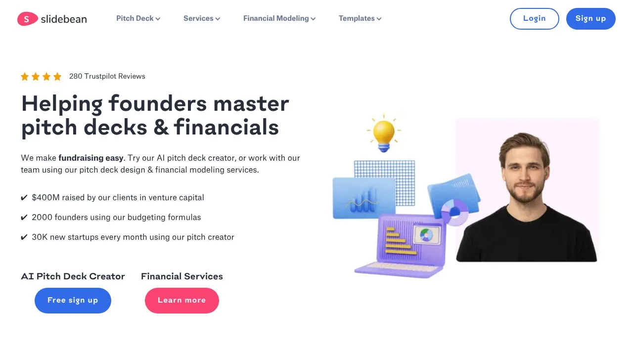Обзор нейросети для создания презентаций Slidebean