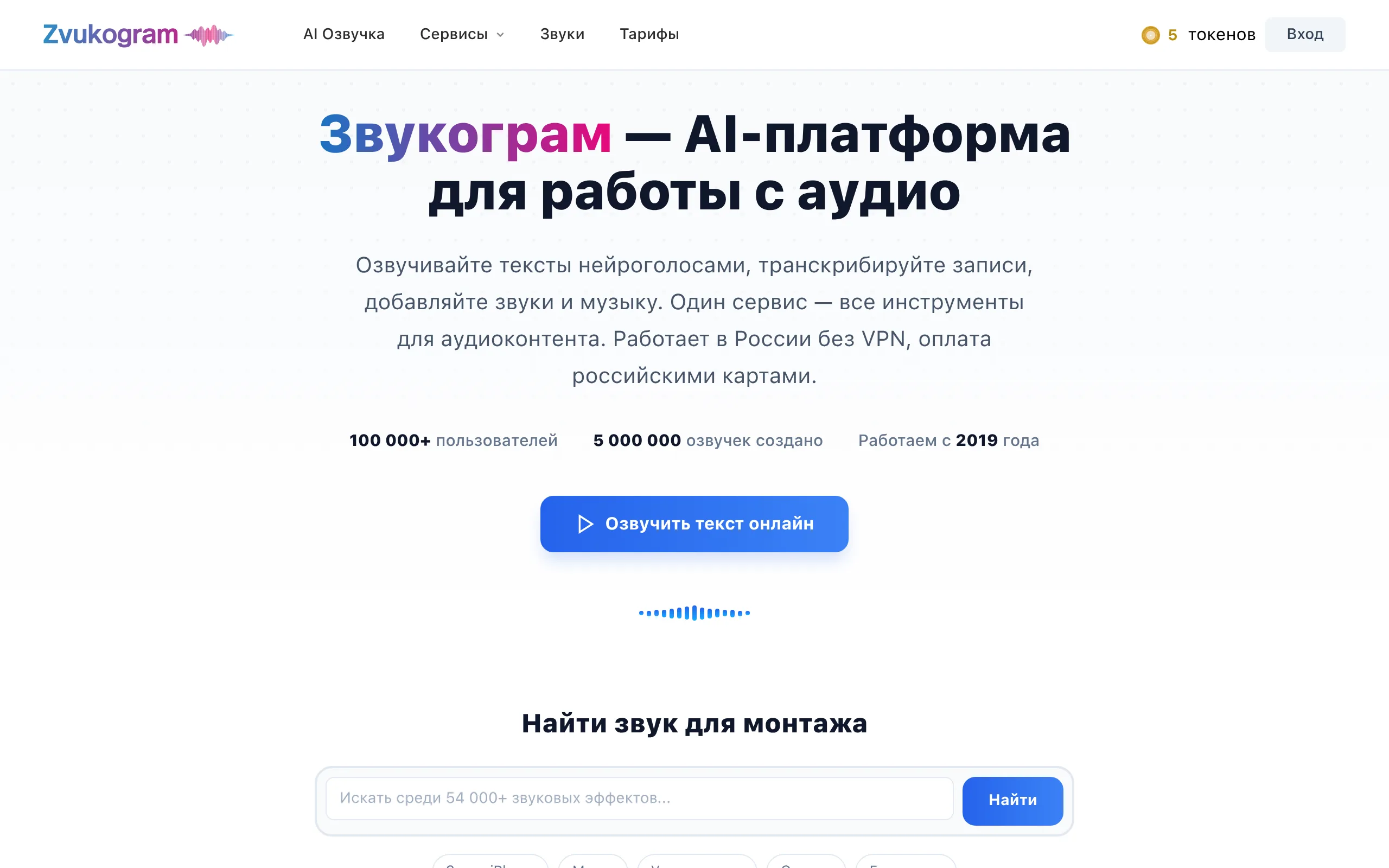 Звукограм: синтез речи, транскрипция и AI-звук для русского рынка